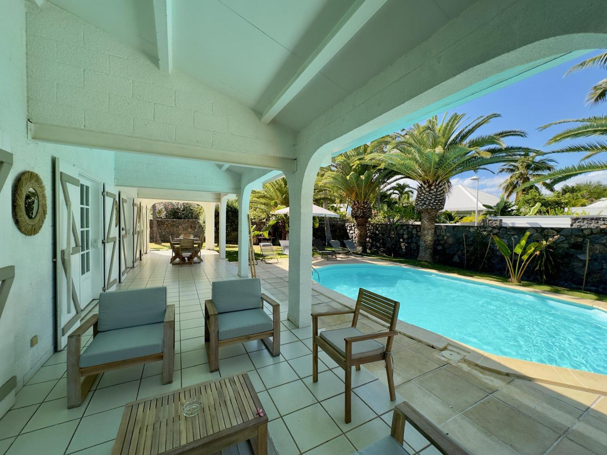 Maldives - Villa Avec Piscine En Plein Coeur De L Hermitage Saint-Gilles-les Bains Exterior foto